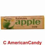 Adams Sour Apple Gum